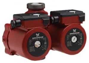 Сдвоенный насос Grundfos UPSD 32-80 220В гаечный